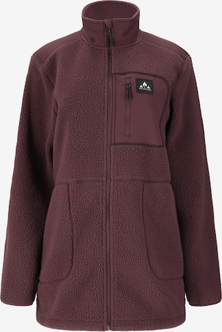 Whistler Fleece jas 'Felis' in Lila: voorkant