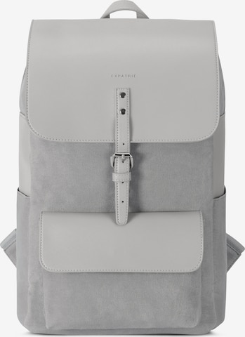 Expatrié Backpack 'Ella' in Grey: front