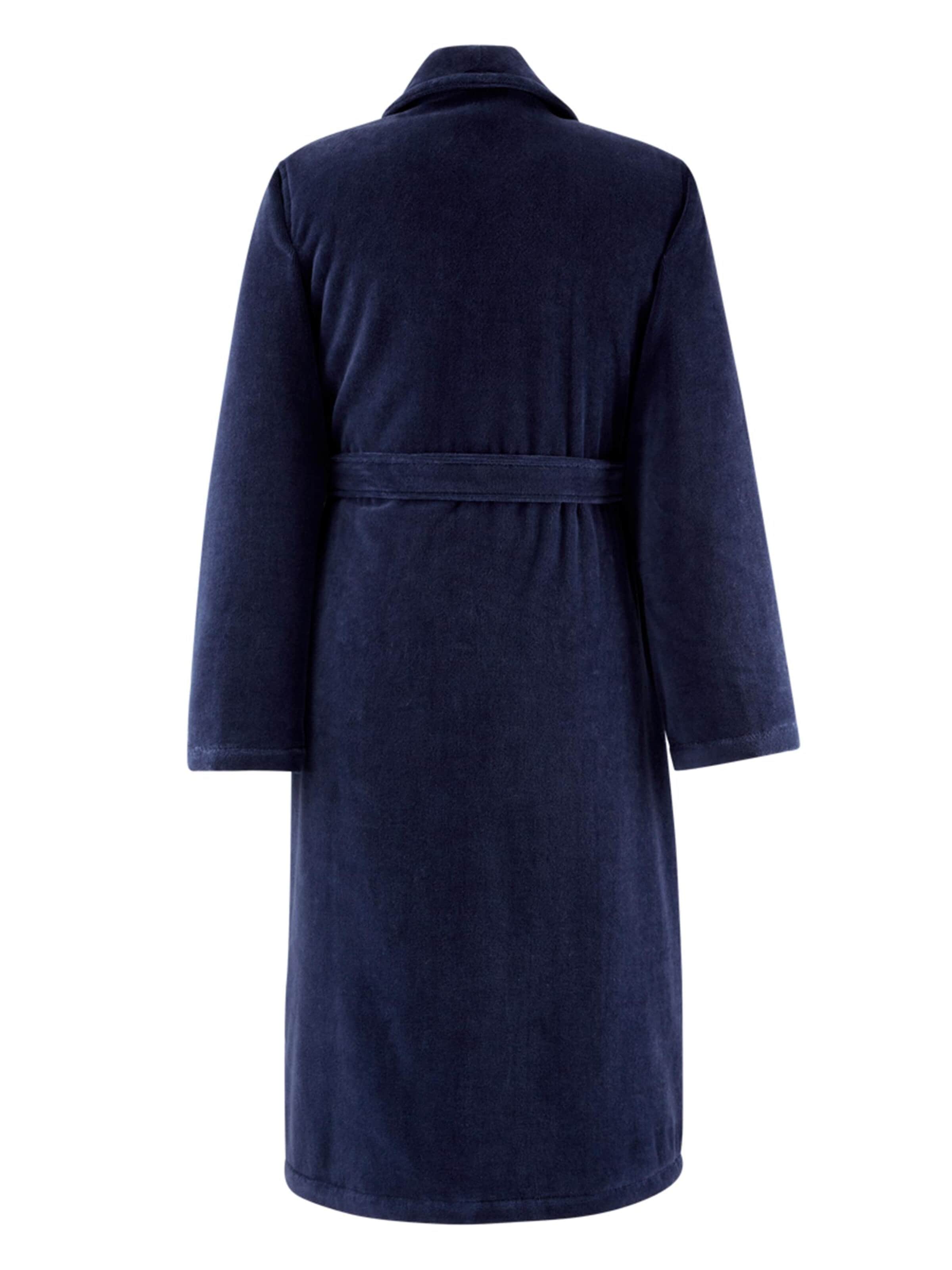 Ralph Lauren Home Long Bathrobe 'DENIMBEAR' in Blue