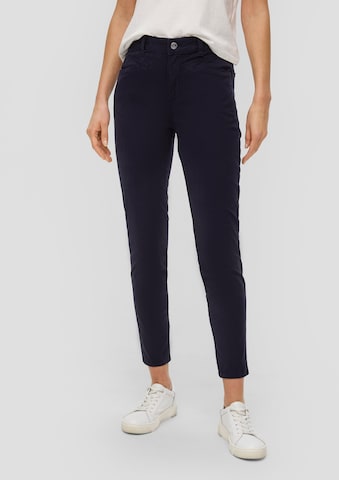 Coupe slim Pantalon s.Oliver en bleu