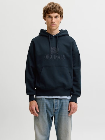 zils JACK & JONES Sportisks džemperis 'JORFREDERIKSBERG': no priekšpuses