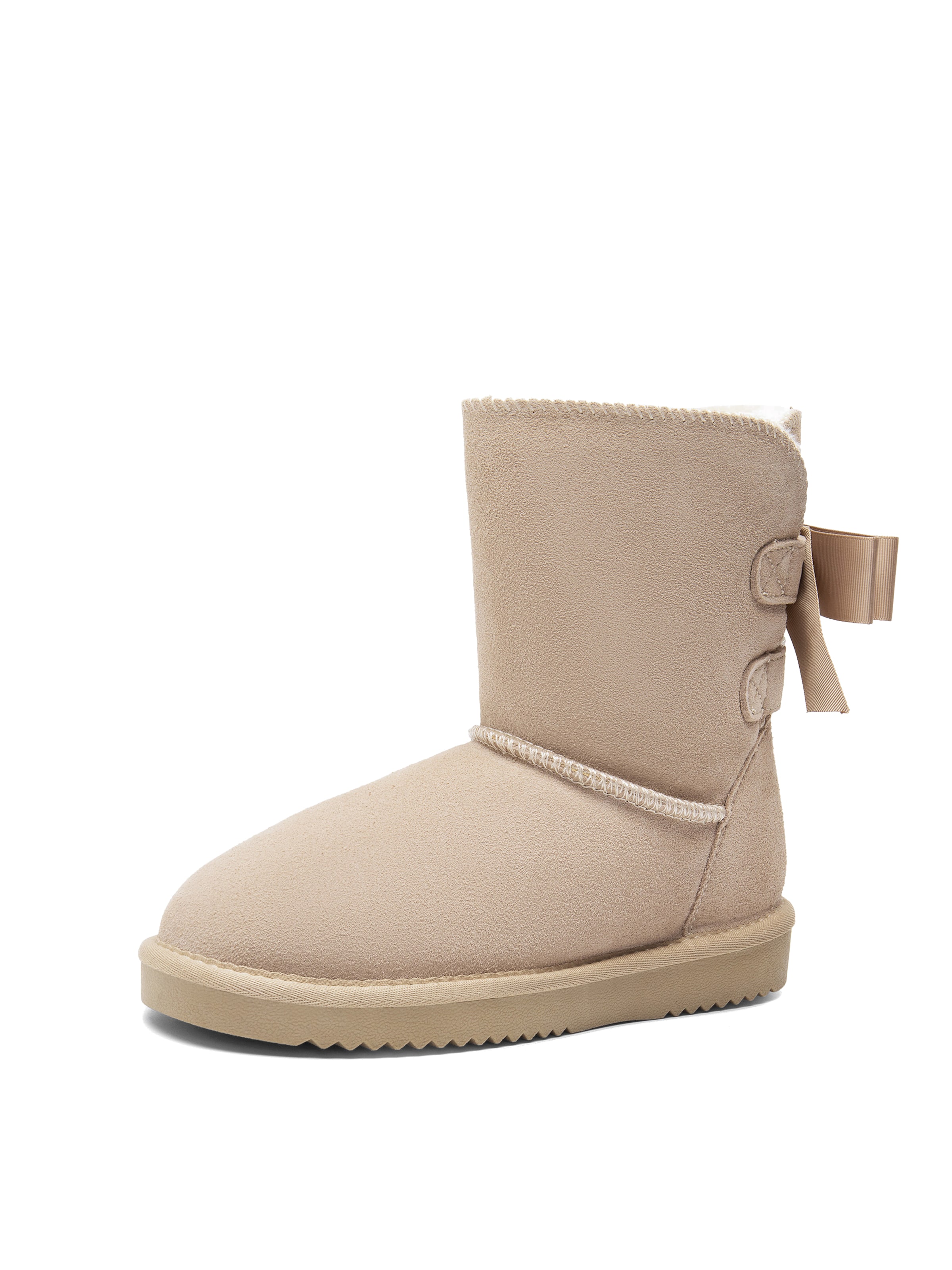 Boots 'DREAM PAIRS Klassische stiefel für Damen' di Dream Pairs in beige: frontale