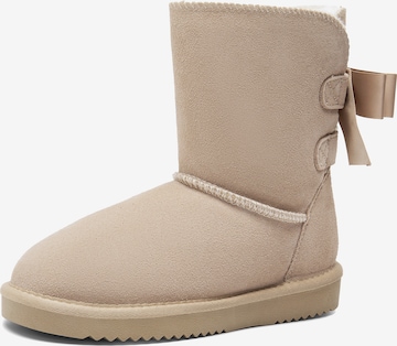 Boots 'DREAM PAIRS Klassische stiefel für Damen' di Dream Pairs in beige: frontale