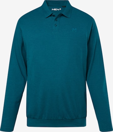 Men Plus Shirt in Blue: front