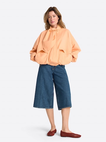 Wide leg Jeans di Rich & Royal in blu: frontale