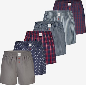 Phil & Co. Berlin Boxershorts 'Classics' in Gemengde kleuren: voorkant