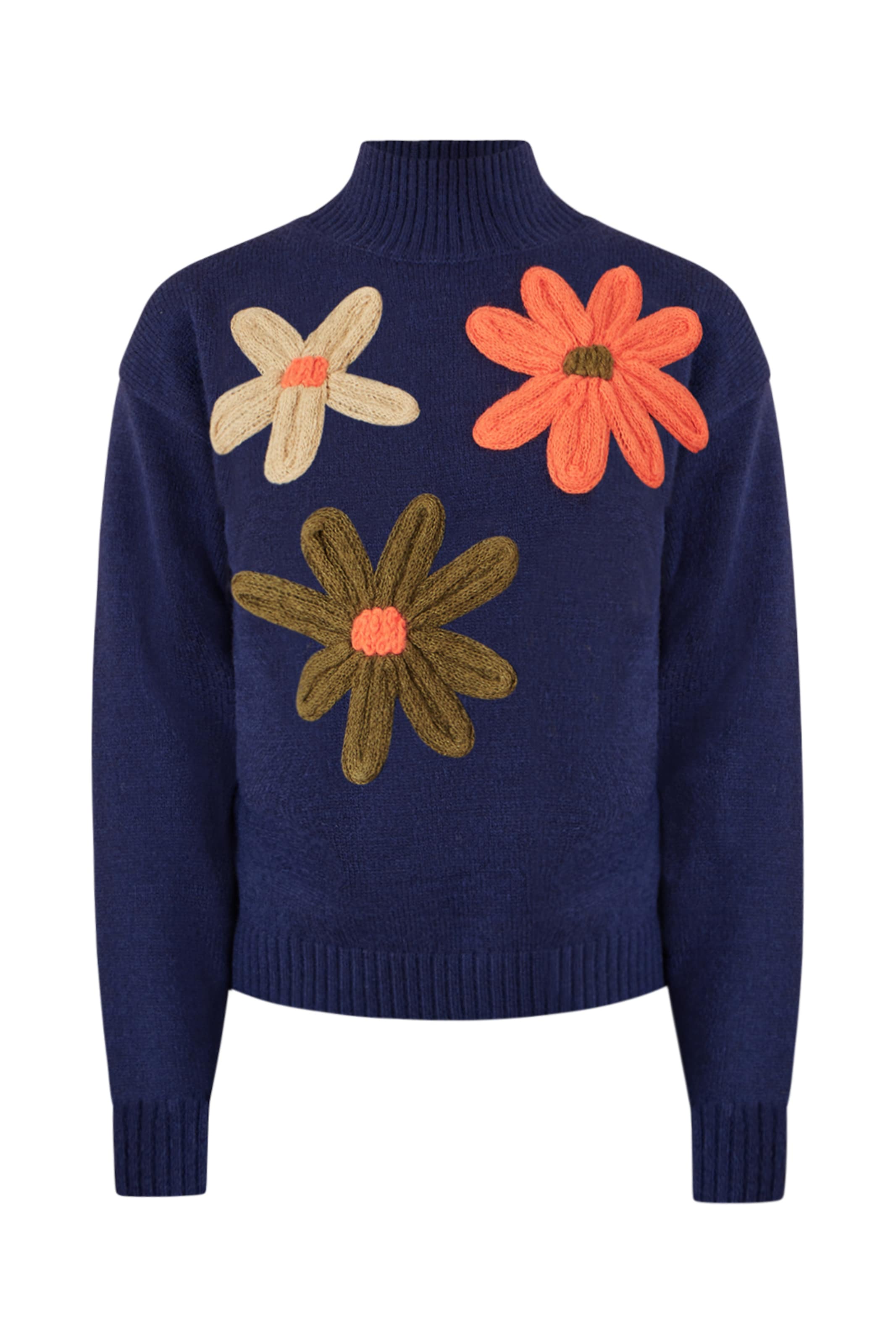 Yumi Sweater in Blue: front