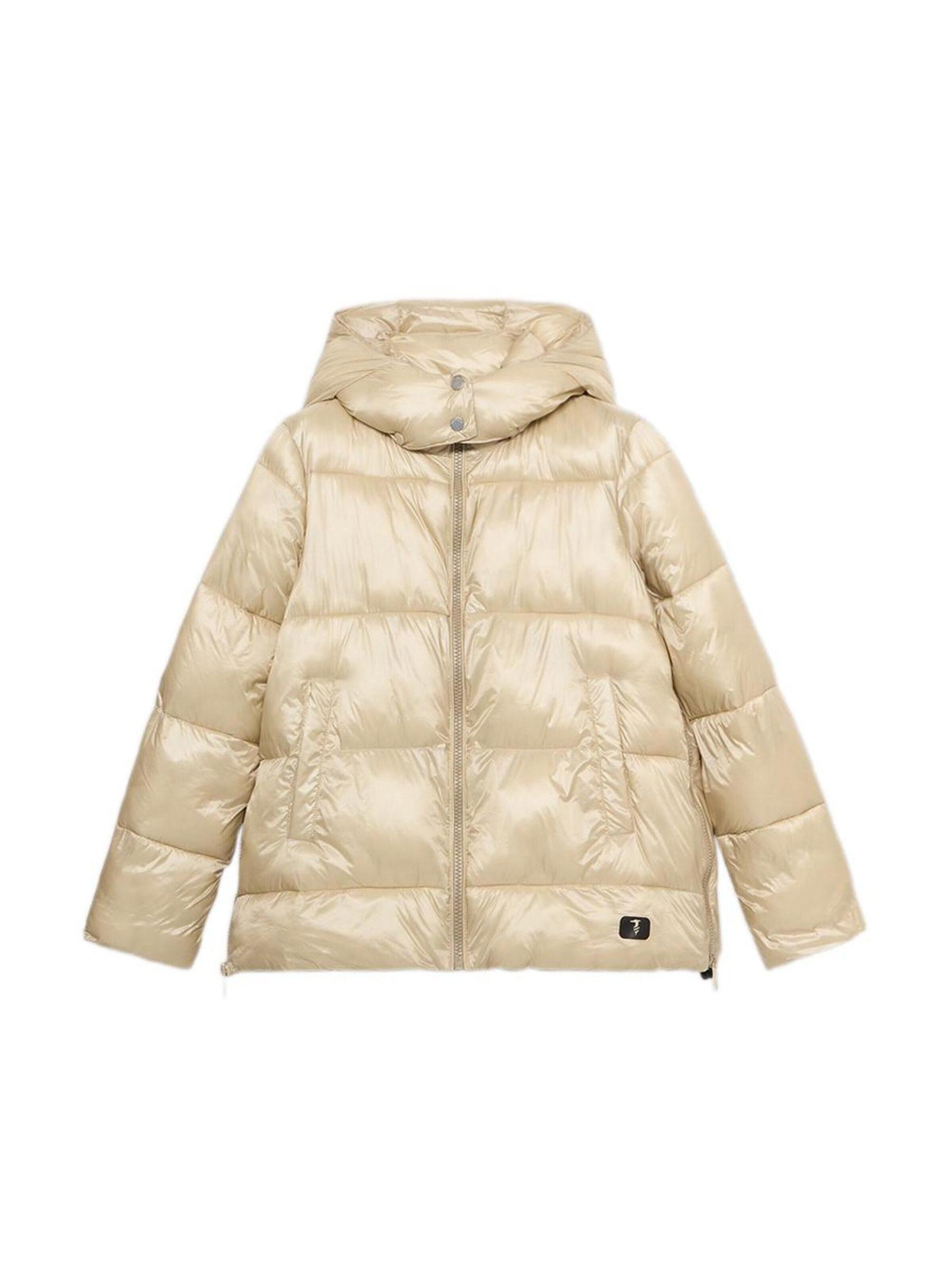 Trussardi Winter jacket in Beige: front