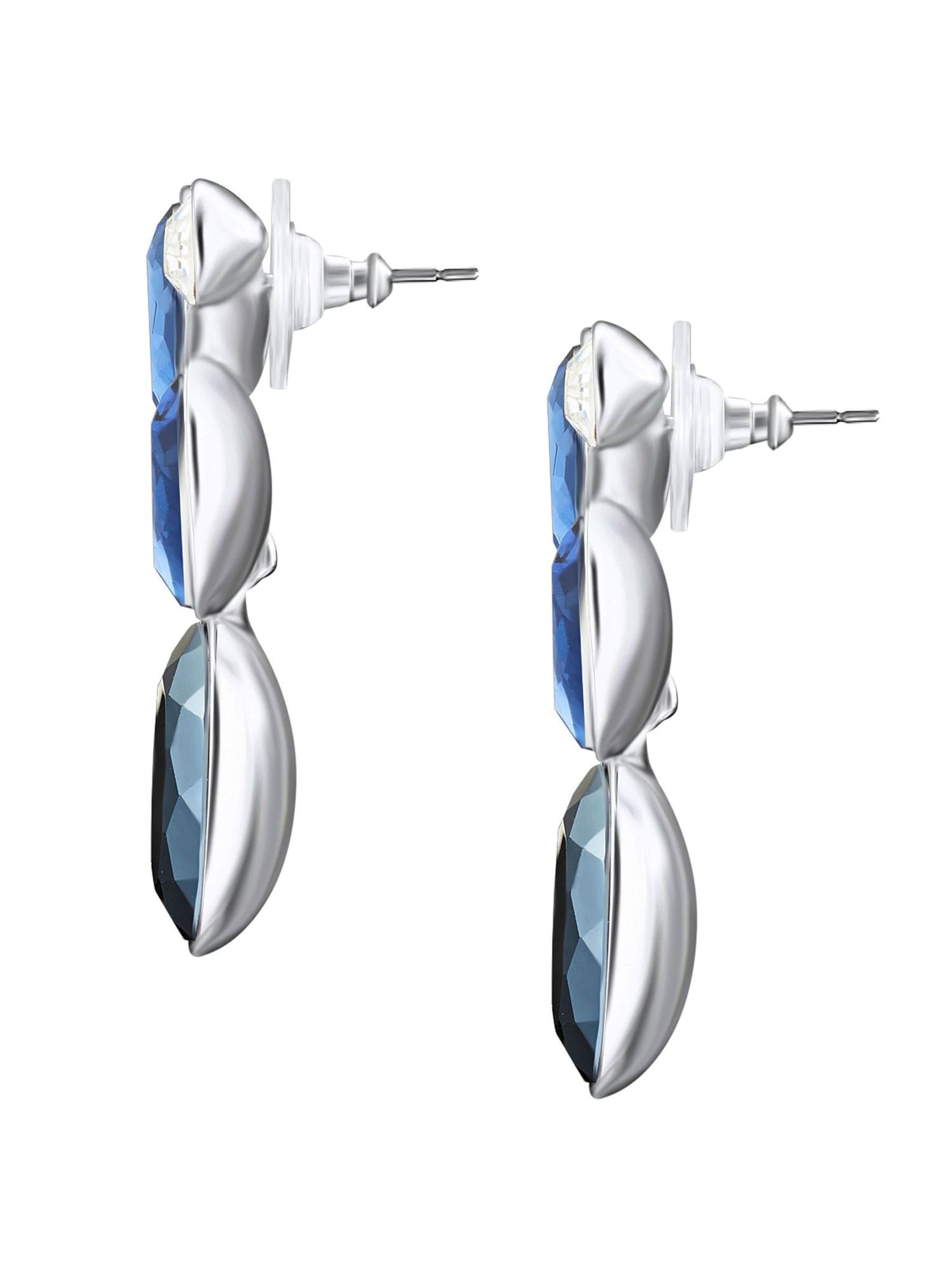 Lulu & Jane Earrings in Silver: front
