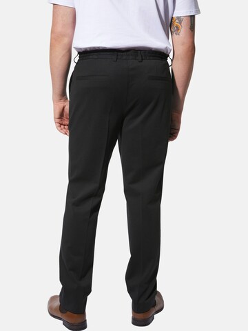 Charles Colby Regular Broek 'Duke Bernard' in Zwart
