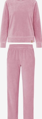 Vivisence Jogginganzug '9206kmpl' in Pink: Vorderseite