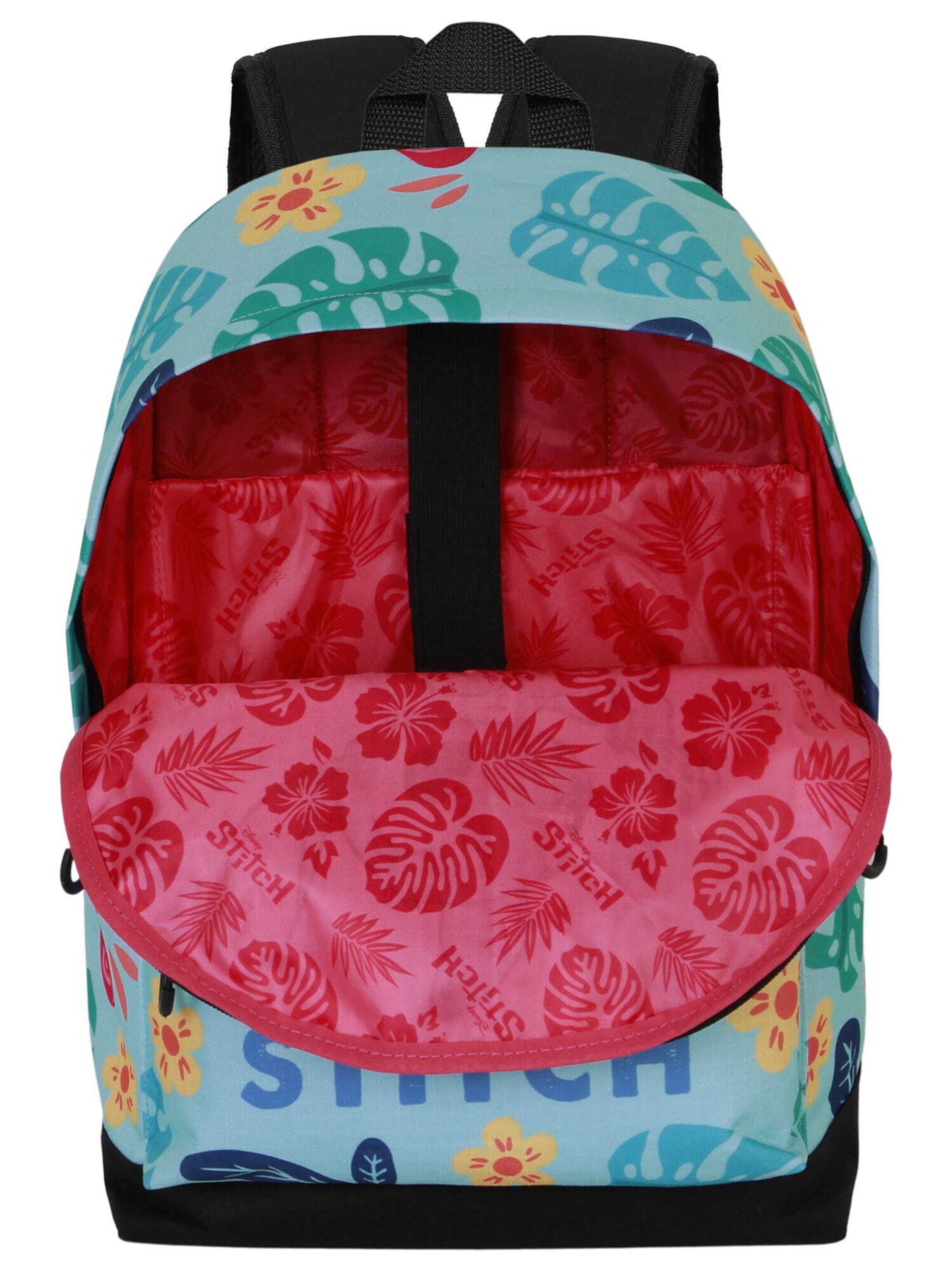 DISNEY Rugzak 'Lilo & Stitch' in Groen