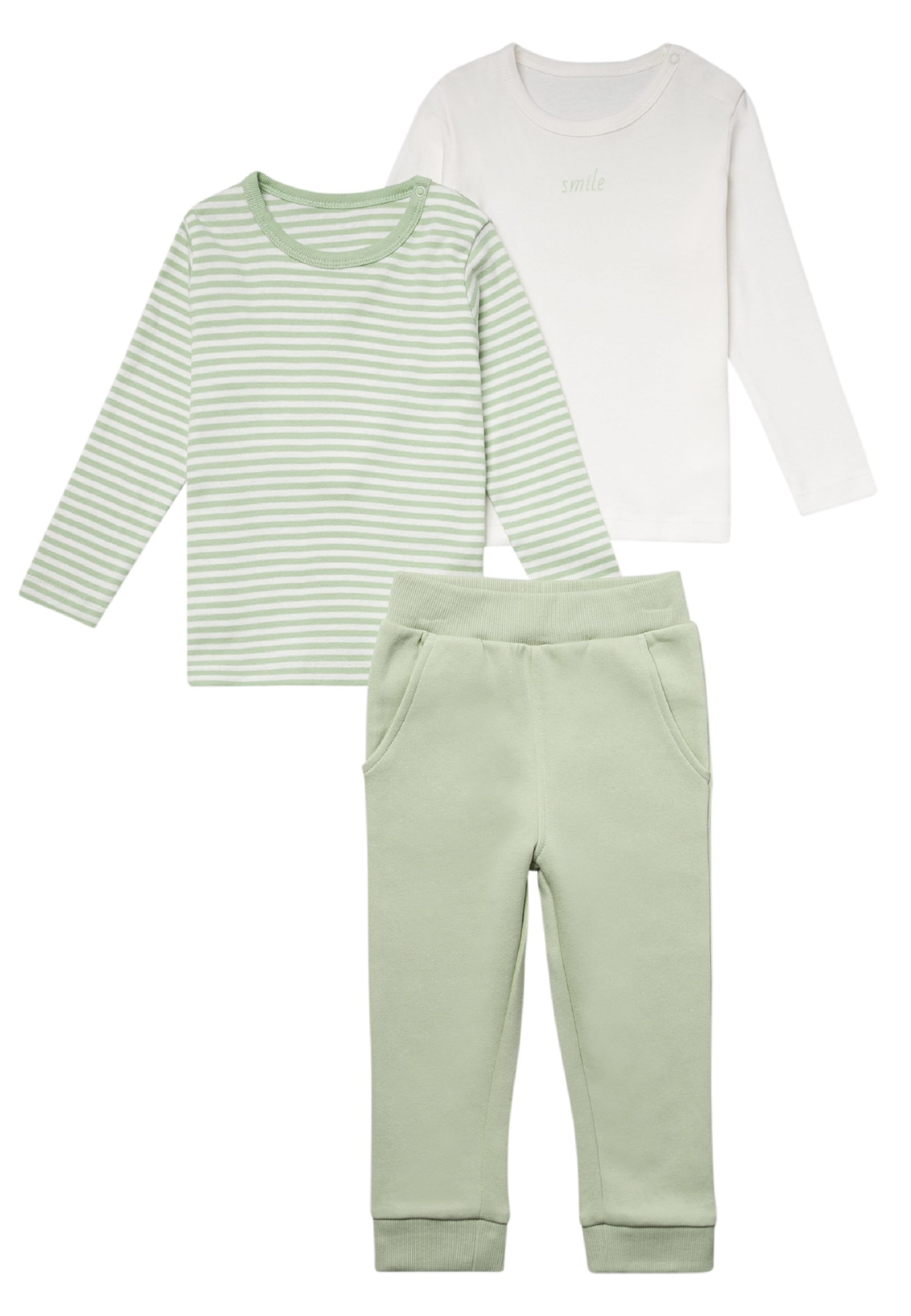 Set di Stellou & Friends in verde: frontale