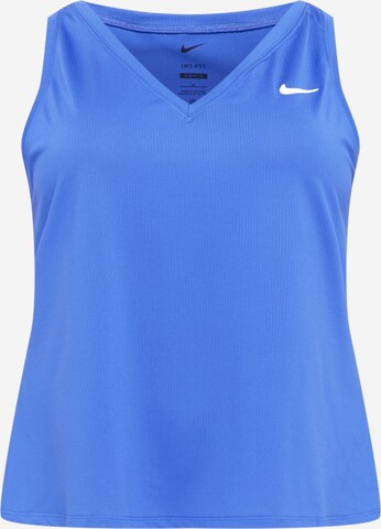 Haut de sport 'Victory' Nike Sportswear en bleu : devant