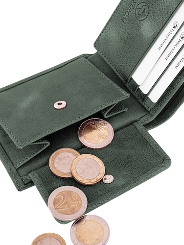 Wolfstrøm Wallet in Green