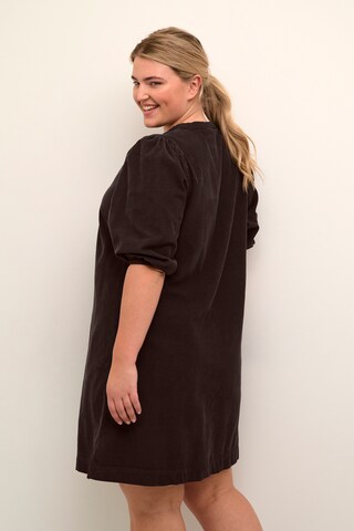 KAFFE CURVE Dress 'Line' in Brown