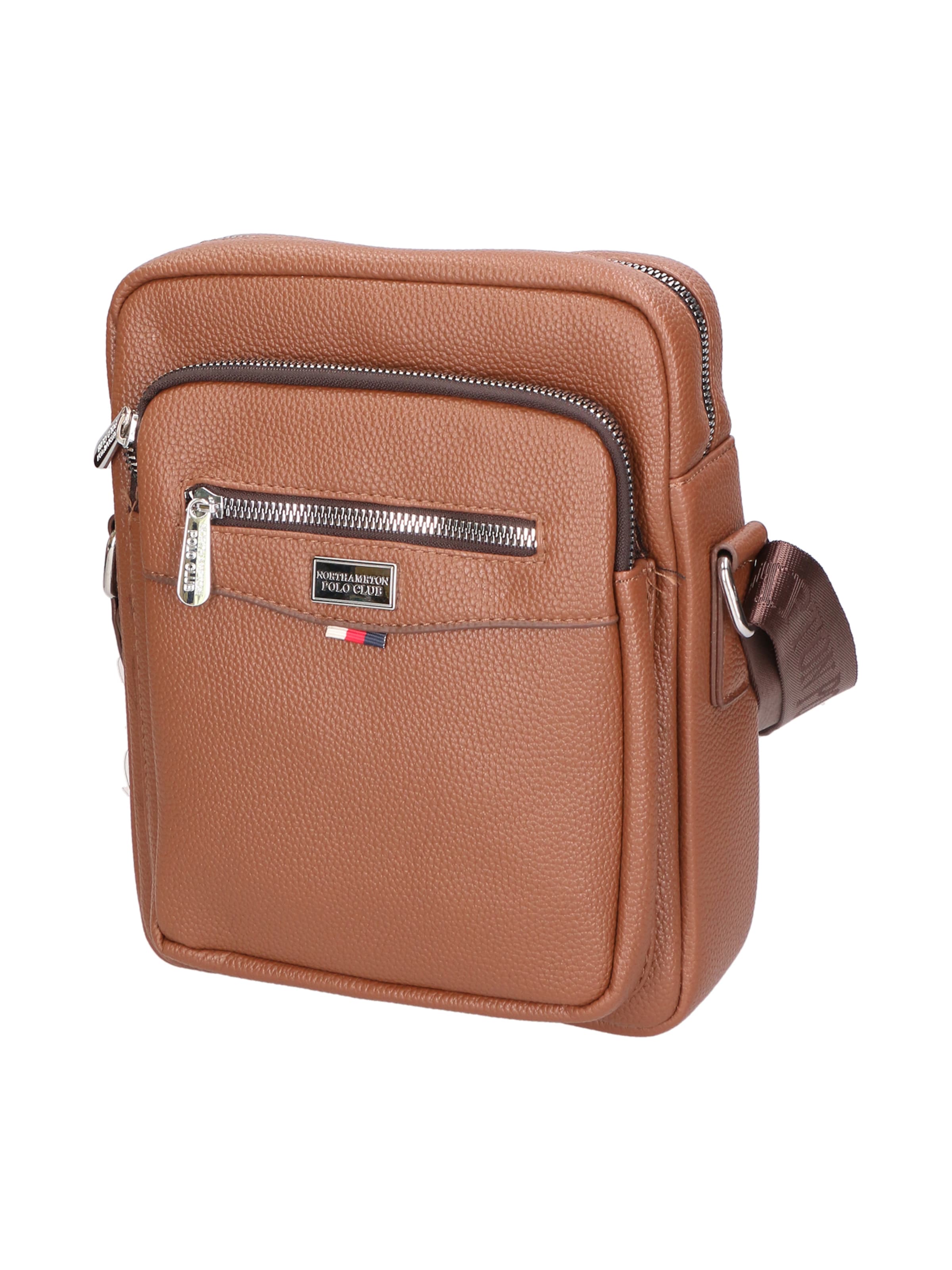 Borsa a tracolla di Northampton Polo Club in marrone