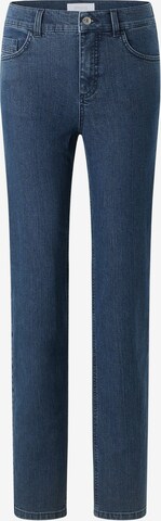 Angels Slimfit Jeans 'Cora' in Blauw: voorkant