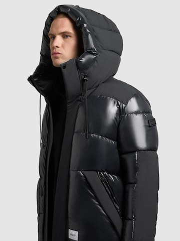 Veste d’hiver 'Alst' khujo en noir