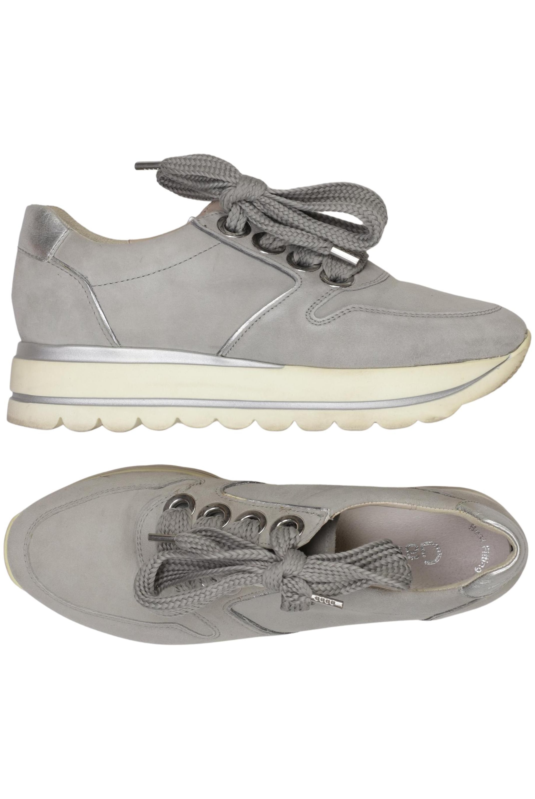 GABOR Halbschuh 38 in Grau: Vorderseite