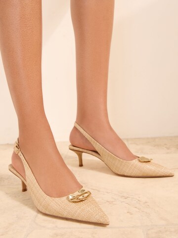 Friends Like These Slingpumps in Goud