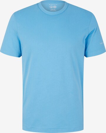 T-Shirt TOM TAILOR en bleu : devant