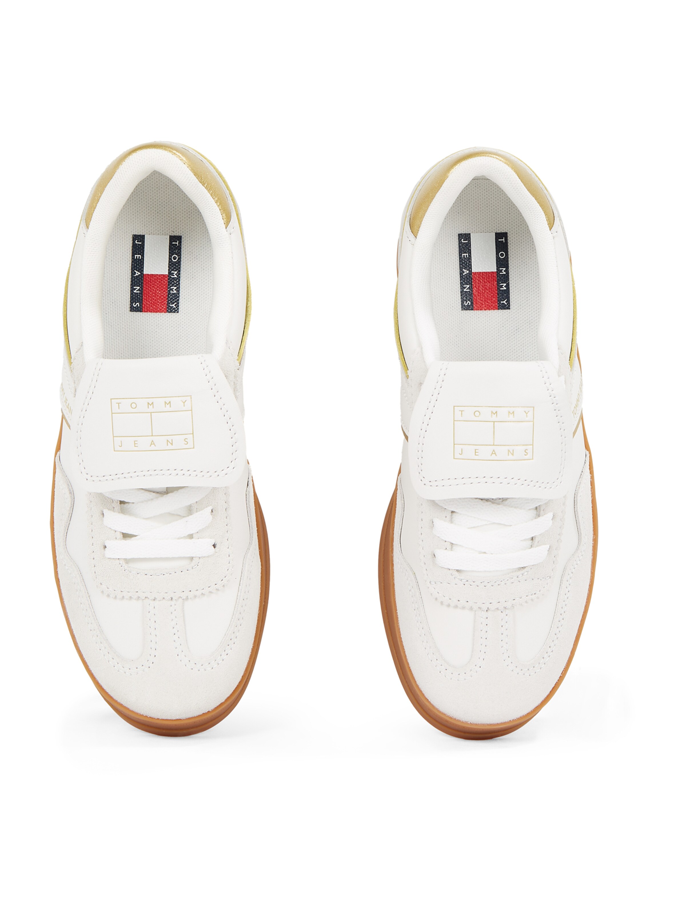 Sneaker bassa 'THE GREENWICH' di Tommy Jeans in bianco