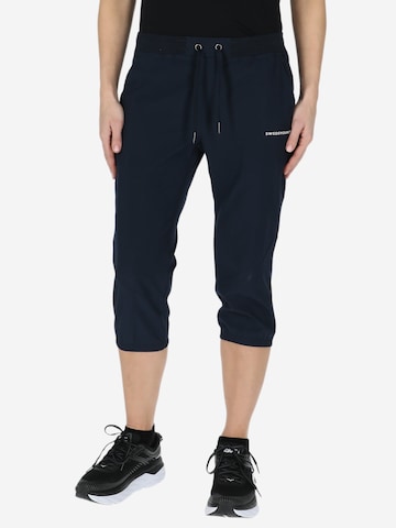 Regular Pantalon de sport SWEDEMOUNT en bleu : devant