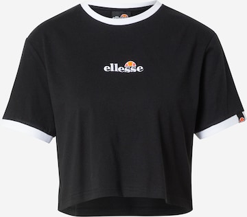 Tricou 'Derla' de la ELLESSE pe negru: față