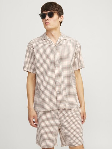 JACK & JONES Comfort Fit Skjorte i beige: forside