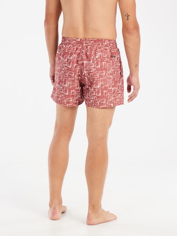 PROTEST Badeshorts 'PRTTifton' in Rot