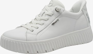 Sneaker bassa di Tamaris in bianco: frontale