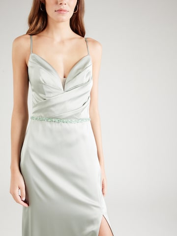 Unique Evening Dress in Grey