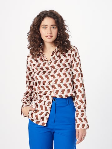 Sisley Blouse in Wit: voorkant