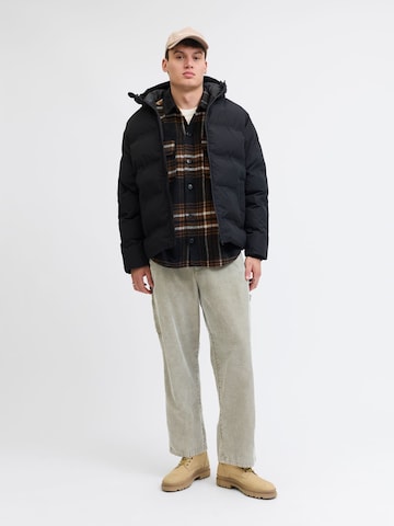 JACK & JONES Wide leg Broek in Groen