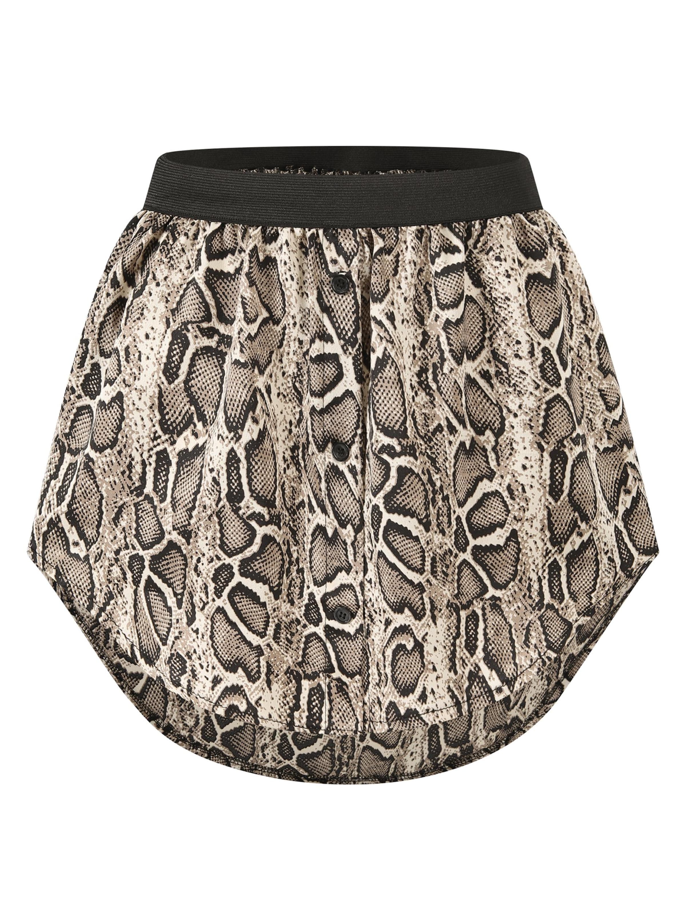 SASSYCLASSY Rock‌‌‌‌‌‌‌‌ in Beige: Vorderseite