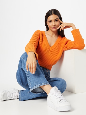 Pullover 'Kylie' di LENI KLUM x ABOUT YOU in arancione