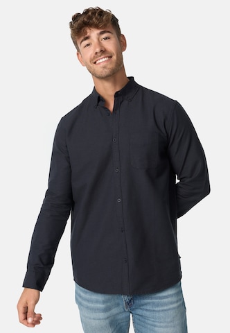 INDICODE JEANS Regular fit Business Shirt ' Kepner ' in Blue