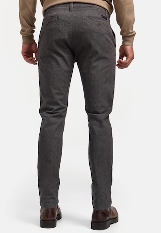 INDICODE JEANS Regular Chino 'Asher' in Grijs