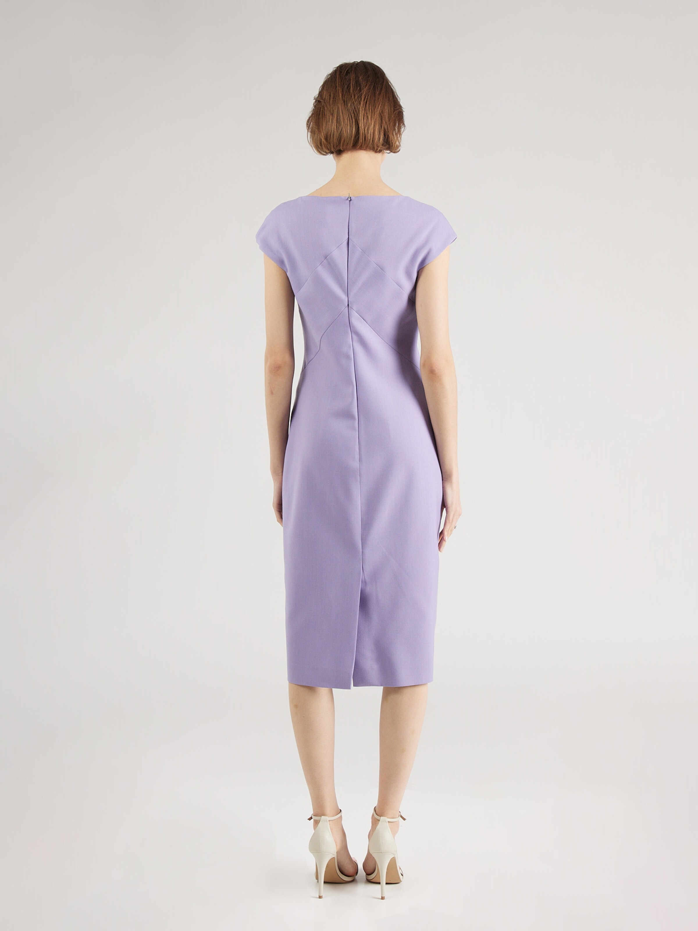 BOSS Sheath dress Dekaliah in Lilac ABOUT YOU
