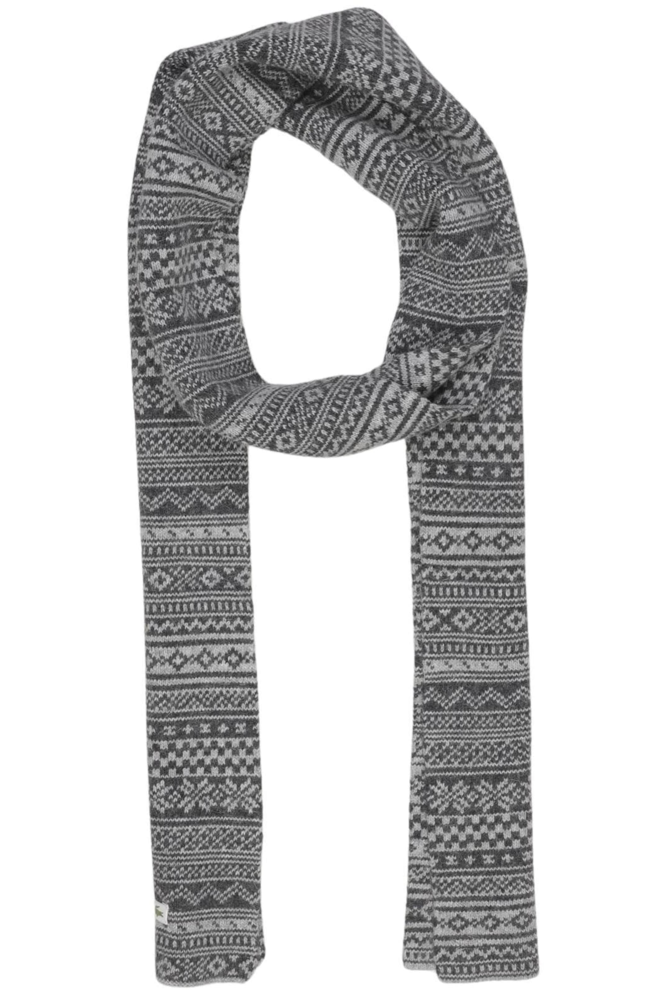 LACOSTE Scarf & Wrap in One size in Grey: front