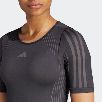 ADIDAS PERFORMANCE Funktionsbluse i sort