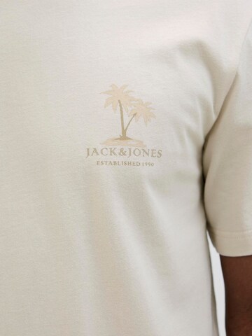 JACK & JONES - Camiseta 'JJSUMMER VIBES' en beige