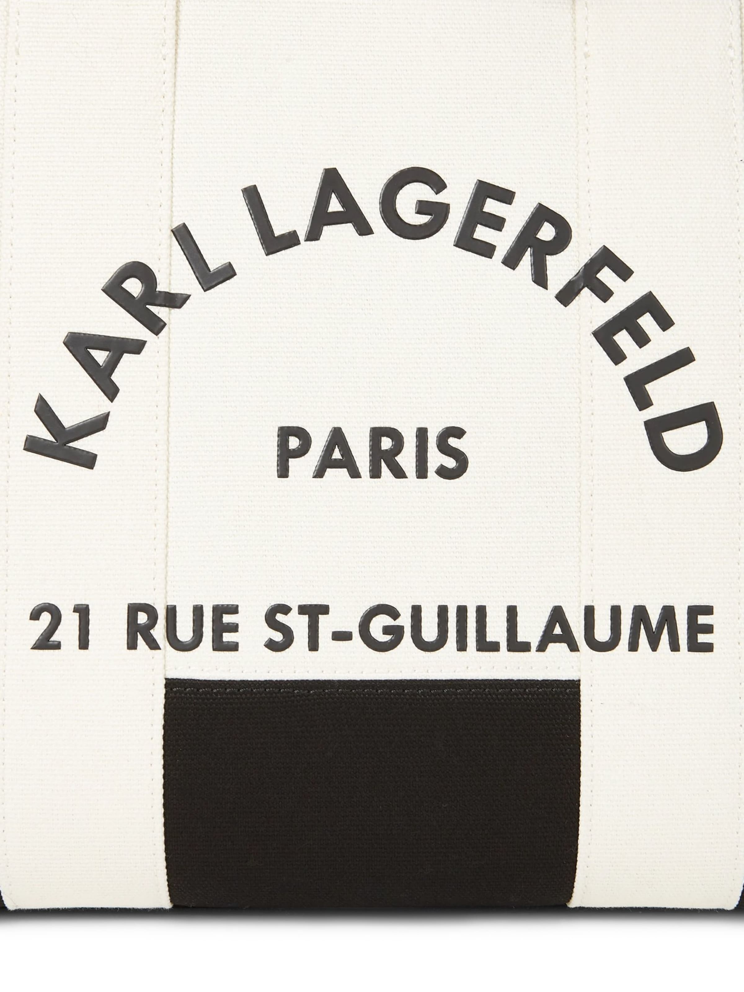 Karl Lagerfeld Nákupní taška 'Rue St-Guillaume' – bílá