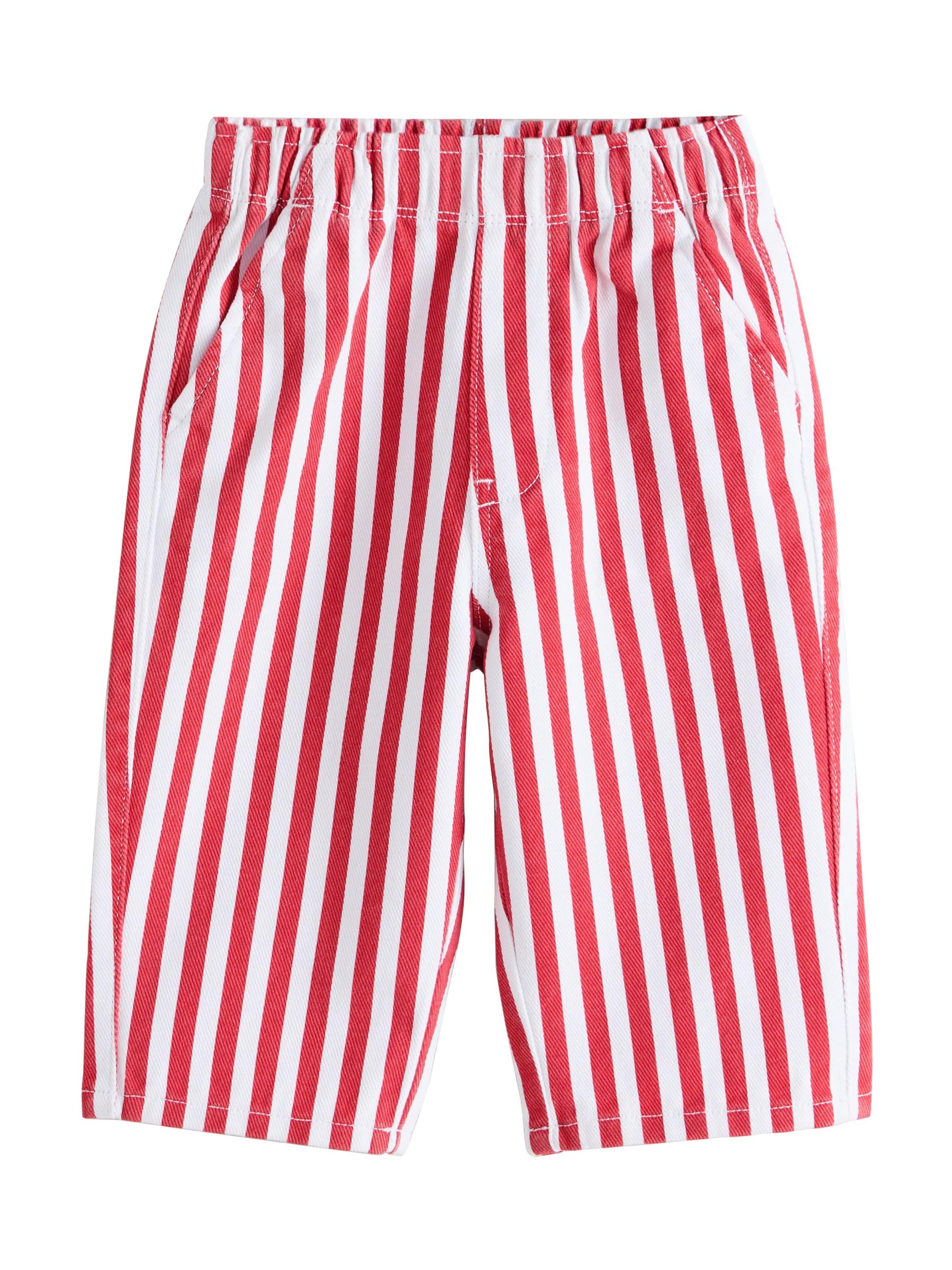 Next Широка кройка Панталон в бяло: отпред