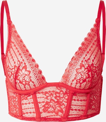 ETAM Bustier Melltartó 'PANAMA' - piros: elől