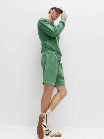 Marks & Spencer Regular Shorts in Grün