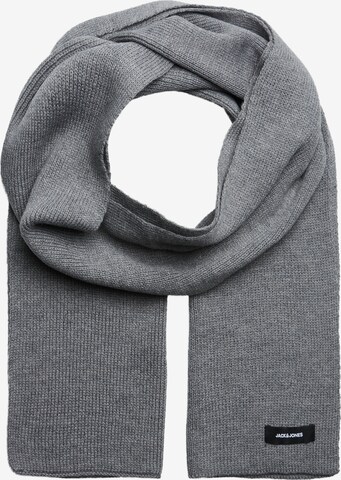 JACK & JONES Scarf 'DNA' in Grey: front