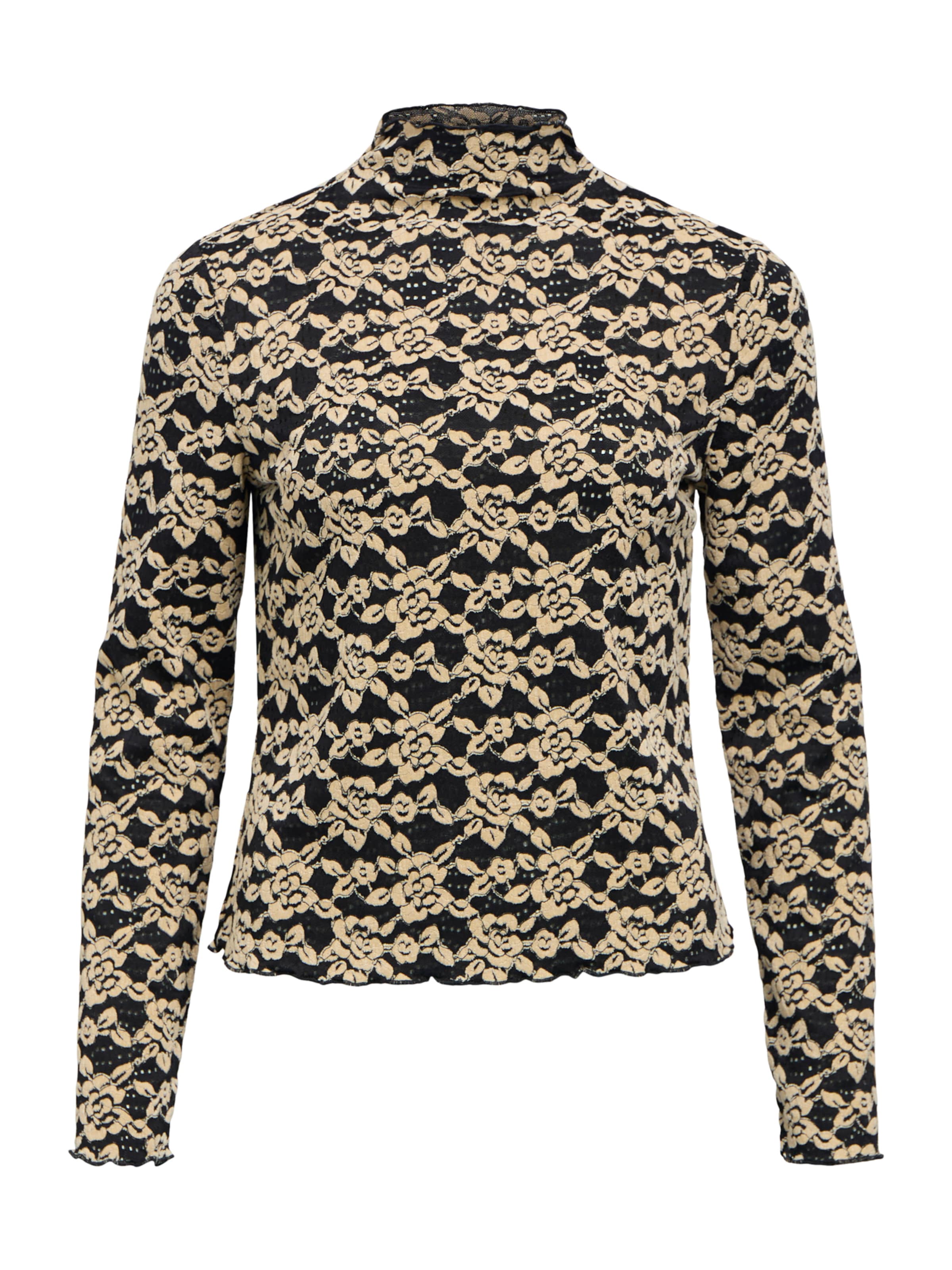 OBJECT - Camiseta 'OBJHELMI NELA' en negro: frente