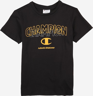 Champion Authentic Athletic Apparel Shirt in Black: front